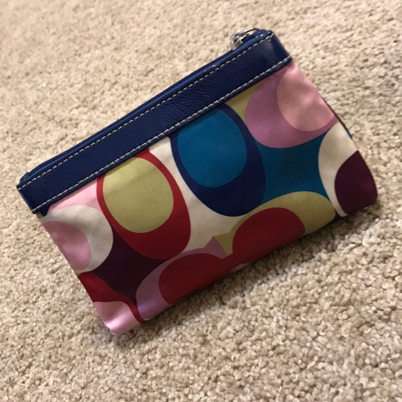 Coach Wristlet Multi Color 5033 - Picture 3 of 5